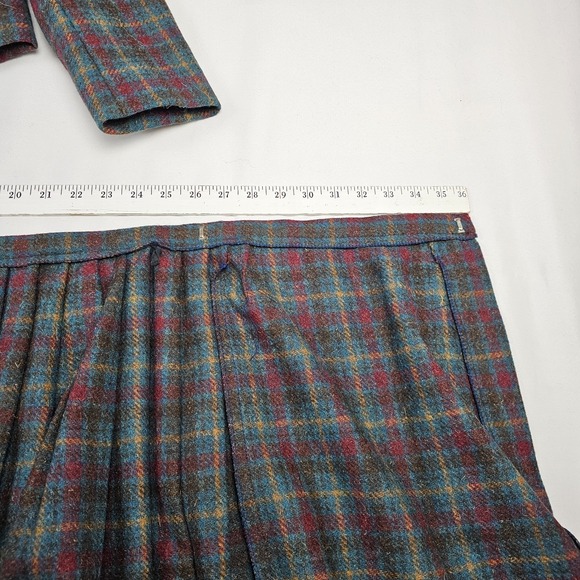 Elegant Multicolor Plaid Blazer - Picture 8 of 14